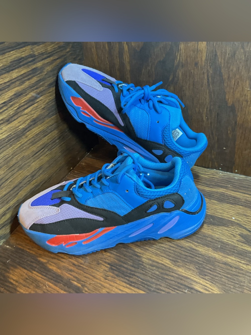 adidas Yeezy Boost 700 Hi-Res Blue Shoes HP6674 Men's Size 7 Sneakers Kanye